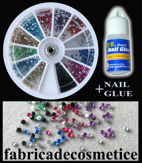 DECORATII PENTRU UNGHII (1500 PIETRICELE COLORATE&LIPICI SPECIAL)-NAIL ART! - Pret | Preturi DECORATII PENTRU UNGHII (1500 PIETRICELE COLORATE&LIPICI SPECIAL)-NAIL ART!