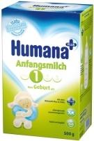 Lapte praf Humana 1 cu Prebiotice, 500g, 29 lei! Transport GRATUIT! - Pret | Preturi Lapte praf Humana 1 cu Prebiotice, 500g, 29 lei! Transport GRATUIT!