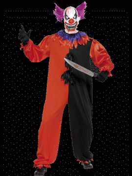 Costum Haloween Clown Inspaimantator - Pret | Preturi Costum Haloween Clown Inspaimantator