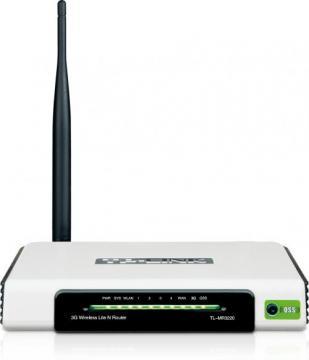 TP-Link, Router Wireless N 150Mbps, 3G/3.75G, compatibil cu modemurile USB UMTS/HSPA/EVDO, 3G/WAN failover, 2.4GHz, 802.11n, 4 porturi 10/100, antena detasabila - Pret | Preturi TP-Link, Router Wireless N 150Mbps, 3G/3.75G, compatibil cu modemurile USB UMTS/HSPA/EVDO, 3G/WAN failover, 2.4GHz, 802.11n, 4 porturi 10/100, antena detasabila