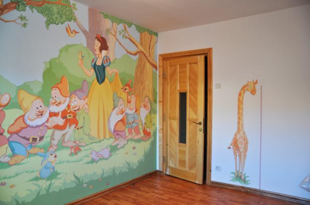Picturi pe Pereti Superbe in Camere Copii - Pret | Preturi Picturi pe Pereti Superbe in Camere Copii