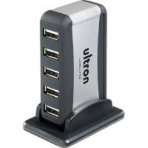 Hub USB 2.0 7 porturi, negru, Ultron (63205) - Pret | Preturi Hub USB 2.0 7 porturi, negru, Ultron (63205)