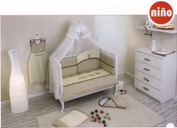 Nino - Lenjerie Patut 3+1 MORADA Beige - Pret | Preturi Nino - Lenjerie Patut 3+1 MORADA Beige