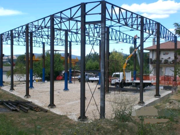 Structuri metalice pentru hale - Pret | Preturi Structuri metalice pentru hale