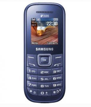 Telefon mobil Samsung Dual SIM E1202 Indigo Blue, SAME1202BLUE - Pret | Preturi Telefon mobil Samsung Dual SIM E1202 Indigo Blue, SAME1202BLUE