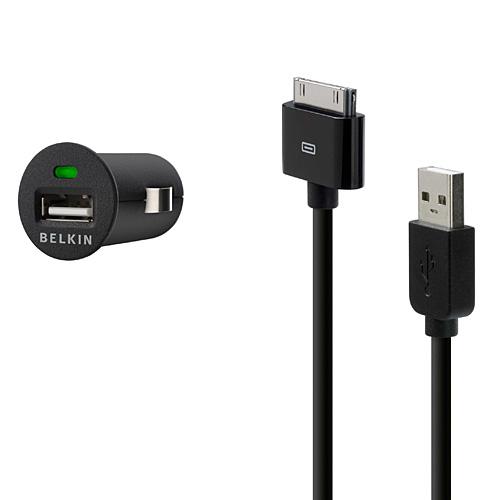 Belkin Micro USB Auto Charger 12V + USB Cable - Pret | Preturi Belkin Micro USB Auto Charger 12V + USB Cable