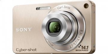 Cyber-shot W350 Gold, 14.1MP - Pret | Preturi Cyber-shot W350 Gold, 14.1MP