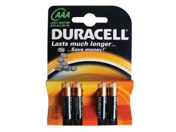 Baterii Duracell Basic AAA R3, 4 buc/set - Pret | Preturi Baterii Duracell Basic AAA R3, 4 buc/set