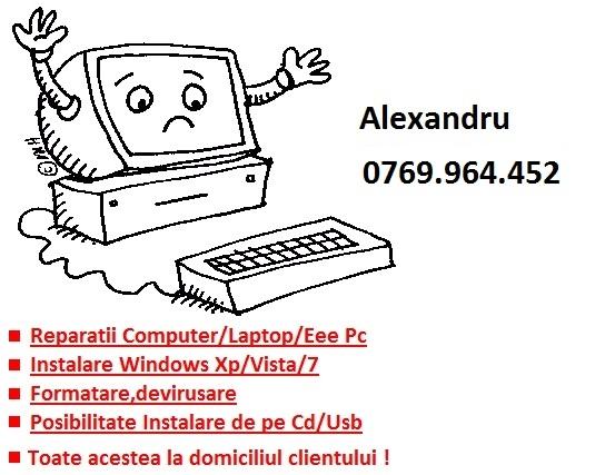 Reparatii Calculatoare Laptop Reinstalare Windows Bucuresti - Pret | Preturi Reparatii Calculatoare Laptop Reinstalare Windows Bucuresti