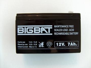 Acumulator BigBat 12V/7Ah - Pret | Preturi Acumulator BigBat 12V/7Ah