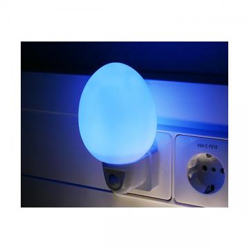 Lampa de noapte cu 4 LED-uri, ovala albastra - Pret | Preturi Lampa de noapte cu 4 LED-uri, ovala albastra