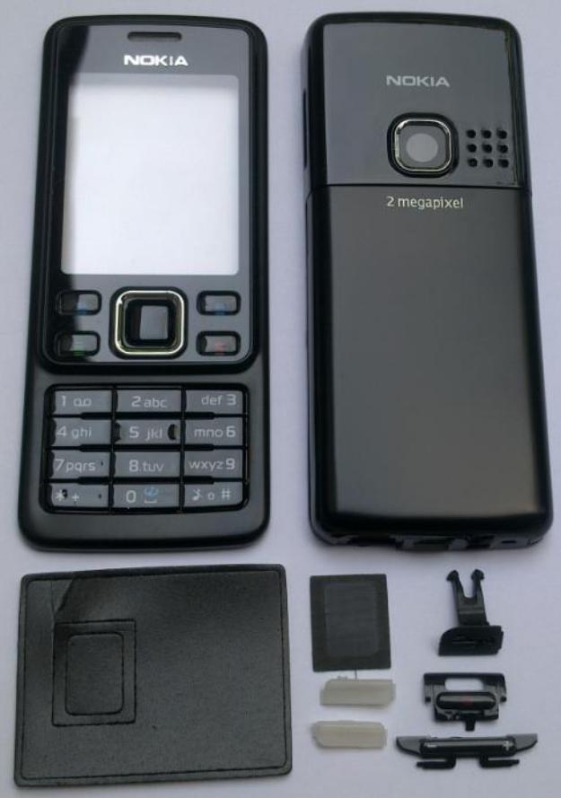 Carcasa nokia 6300 neagra (black) originala completa - Pret | Preturi Carcasa nokia 6300 neagra (black) originala completa