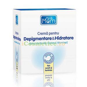 Crema pentru depigmentare si hidratare - Me and Mom - Pret | Preturi Crema pentru depigmentare si hidratare - Me and Mom