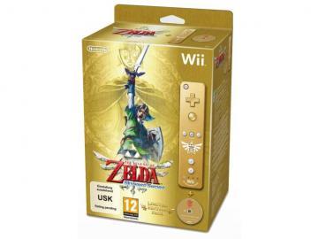 Joc Nintendo WII Zelda Skyward Sword + telecomanda aurie, Plus Gold (NIN-WI-ZELDASSRM) - Pret | Preturi Joc Nintendo WII Zelda Skyward Sword + telecomanda aurie, Plus Gold (NIN-WI-ZELDASSRM)