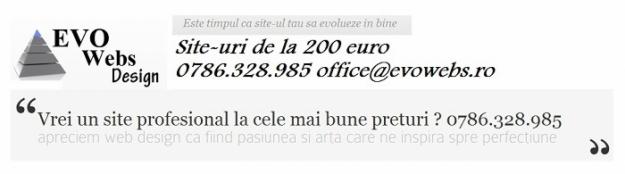 Web design Bucuresti - Pret | Preturi Web design Bucuresti
