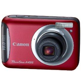 Aparat Foto Canon PowerShot A495 red - Pret | Preturi Aparat Foto Canon PowerShot A495 red