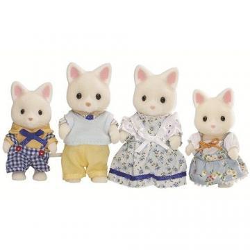 Sylvanian Families - Familia Pisici Argintii Resigilat - Pret | Preturi Sylvanian Families - Familia Pisici Argintii Resigilat