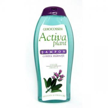 Gerocossen Activa Plant Sampon Antimatreata cu Salvie si Arnica 250ml - Pret | Preturi Gerocossen Activa Plant Sampon Antimatreata cu Salvie si Arnica 250ml