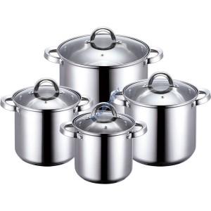 Set oale inox 8 piese Kaiserhoff 2077 - Pret | Preturi Set oale inox 8 piese Kaiserhoff 2077