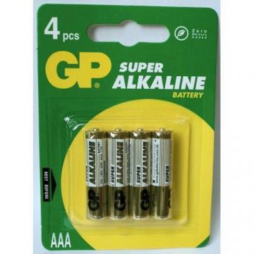 Baterii alkaline R3,AAA,1.5V,2 buc/set - GP - Pret | Preturi Baterii alkaline R3,AAA,1.5V,2 buc/set - GP