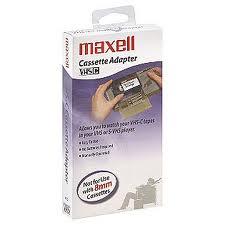 Vand caseta adaptor vhs-c Maxell sigilata 120 ron. - Pret | Preturi Vand caseta adaptor vhs-c Maxell sigilata 120 ron.