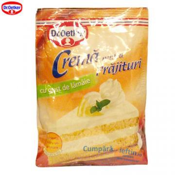 Crema pentru prajituri de lamaie Dr Oetker 50 gr - Pret | Preturi Crema pentru prajituri de lamaie Dr Oetker 50 gr