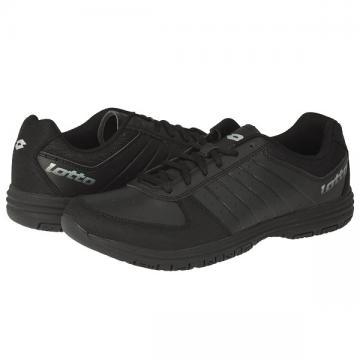 Pantofi sport barbati Lotto Court Classic VI black-silver - Pret | Preturi Pantofi sport barbati Lotto Court Classic VI black-silver