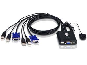 Distribuitor KVM USB 1/2, ATEN CS22U - Pret | Preturi Distribuitor KVM USB 1/2, ATEN CS22U