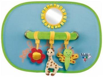 Set de 2 parasolare cu jucarii Girafa Sophie - Pret | Preturi Set de 2 parasolare cu jucarii Girafa Sophie