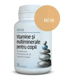 Alevia Vitamine si Multiminerale pentru Copii *30cpr - Pret | Preturi Alevia Vitamine si Multiminerale pentru Copii *30cpr