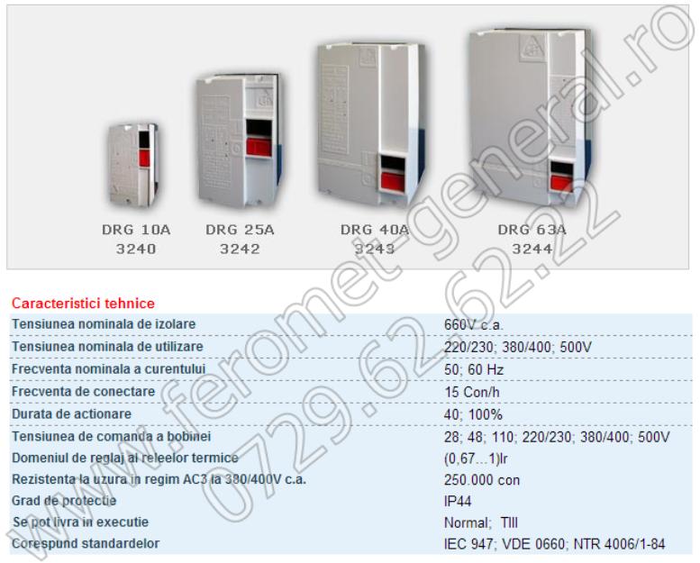 Contactoare electrice DRG - Pret | Preturi Contactoare electrice DRG