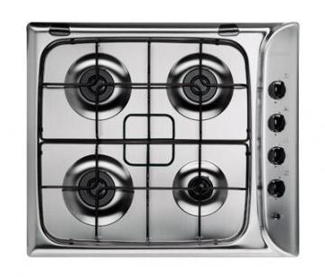 Plite incorporabile - Indesit PIM 640 AS (IX) 4 arzatoare Gaz 60cm Grilaje Inox - Pret | Preturi Plite incorporabile - Indesit PIM 640 AS (IX) 4 arzatoare Gaz 60cm Grilaje Inox