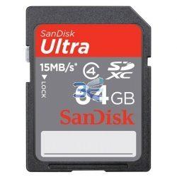 Sandisk SDXC 64GB Ultra + Transport Gratuit - Pret | Preturi Sandisk SDXC 64GB Ultra + Transport Gratuit