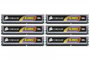 12GB (6 x 2GB) DDR3 1333Mhz CL9 XMS3 - Pret | Preturi 12GB (6 x 2GB) DDR3 1333Mhz CL9 XMS3