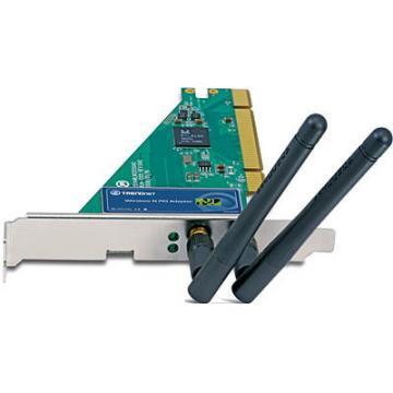 TRENDNET TEW-643PI Nspeed Wireless N PCI Adapter, 2.4GHz BAND, IEEE802.11b/g/n, 2 x 2dBi TEW-643PI - Pret | Preturi TRENDNET TEW-643PI Nspeed Wireless N PCI Adapter, 2.4GHz BAND, IEEE802.11b/g/n, 2 x 2dBi TEW-643PI