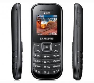 Telefon mobil Samsung Dual SIM E1202 Black, SAME1202BLK - Pret | Preturi Telefon mobil Samsung Dual SIM E1202 Black, SAME1202BLK