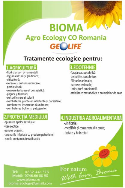 Tratamente ecologice, Aditivi ecologici pentru industria alimentara - Pret | Preturi Tratamente ecologice, Aditivi ecologici pentru industria alimentara
