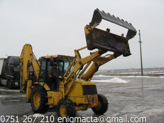 Buldoexcavator Komatsu WB 97 R - Pret | Preturi Buldoexcavator Komatsu WB 97 R