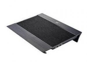 Deepcool N8 Black, structura din aluminiu si plastic, dimensiune notebook: 17â€ (maxim), dual 140mm fans (1000 RPM, 94.7 CFM, 25.1 dBA), 4 port-uri USB, dimensiuni: 380x278x55mm - Pret | Preturi Deepcool N8 Black, structura din aluminiu si plastic, dimensiune notebook: 17â€ (maxim), dual 140mm fans (1000 RPM, 94.7 CFM, 25.1 dBA), 4 port-uri USB, dimensiuni: 380x278x55mm