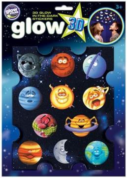 Glow Stars Large Glow 3D Funny Planets - Pret | Preturi Glow Stars Large Glow 3D Funny Planets
