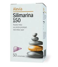 Alevia Silimarina 150mg *50cpr - Pret | Preturi Alevia Silimarina 150mg *50cpr