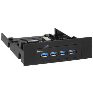 Sharkoon Internal 4-Port USB 3.0 Hub 3.5" - Pret | Preturi Sharkoon Internal 4-Port USB 3.0 Hub 3.5"