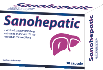 Sanohepatic 30 capsule - Pret | Preturi Sanohepatic 30 capsule