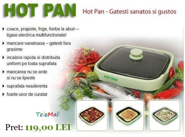 HOT PAN Tigaia electrica Teleshoping. Original. - Pret | Preturi HOT PAN Tigaia electrica Teleshoping. Original.