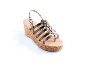 Pantofi platforme LES TROPEZIENNES Femei - menthe_bronze - Pret | Preturi Pantofi platforme LES TROPEZIENNES Femei - menthe_bronze