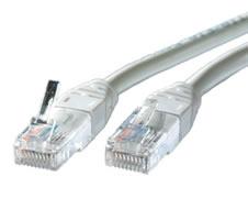 Cablu UTP Roline Cat.5e, gri, 0.5m - Pret | Preturi Cablu UTP Roline Cat.5e, gri, 0.5m