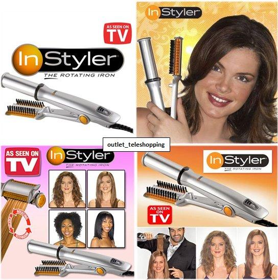INSTYLER Perie Rotativa & Placa de Par 2 IN 1, indreptat, volum, coafuri! * TELESHOPPING! - Pret | Preturi INSTYLER Perie Rotativa & Placa de Par 2 IN 1, indreptat, volum, coafuri! * TELESHOPPING!