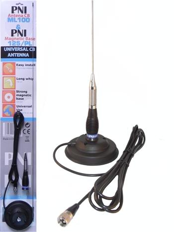 Antena PNI-ML100 cu magnet de 125mm inclus - Pret | Preturi Antena PNI-ML100 cu magnet de 125mm inclus