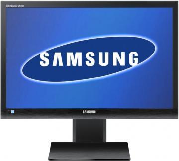 Monitor LED 24" S24A450BW Samsung, 1920x1200, 5ms, 1000:1, 250cd, D-Sub/DVI, Pivot/HAS 100mm, Matt black - Pret | Preturi Monitor LED 24" S24A450BW Samsung, 1920x1200, 5ms, 1000:1, 250cd, D-Sub/DVI, Pivot/HAS 100mm, Matt black