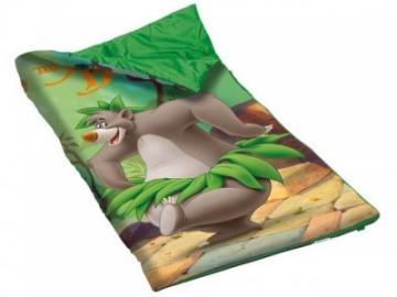 Sac de dormit copii Cartea Junglei 145 x 76 cm - Pret | Preturi Sac de dormit copii Cartea Junglei 145 x 76 cm